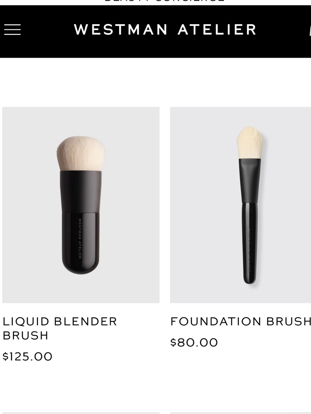 Westman Atelier NWT Brushes🧹🪠